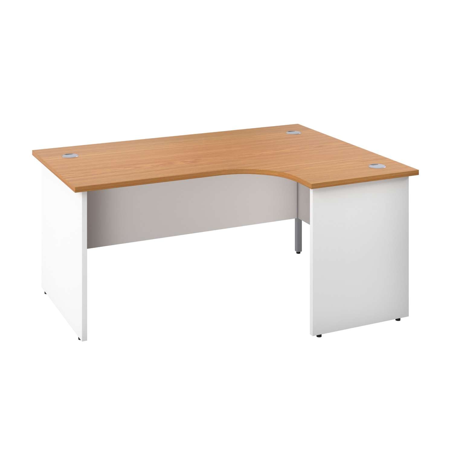 Panel Right Hand Radial Desk