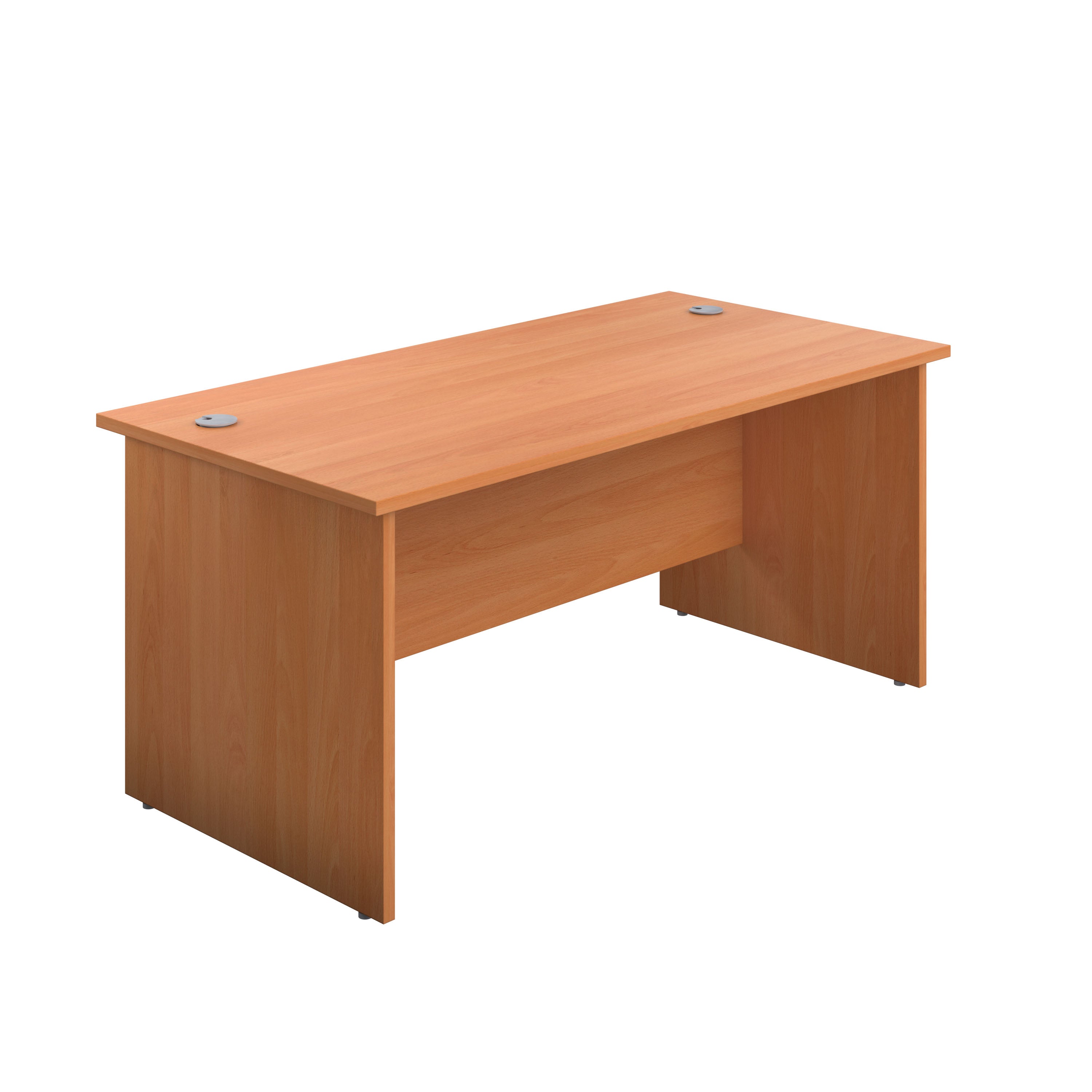 Panel Rectangular Desk: 600mm Deep