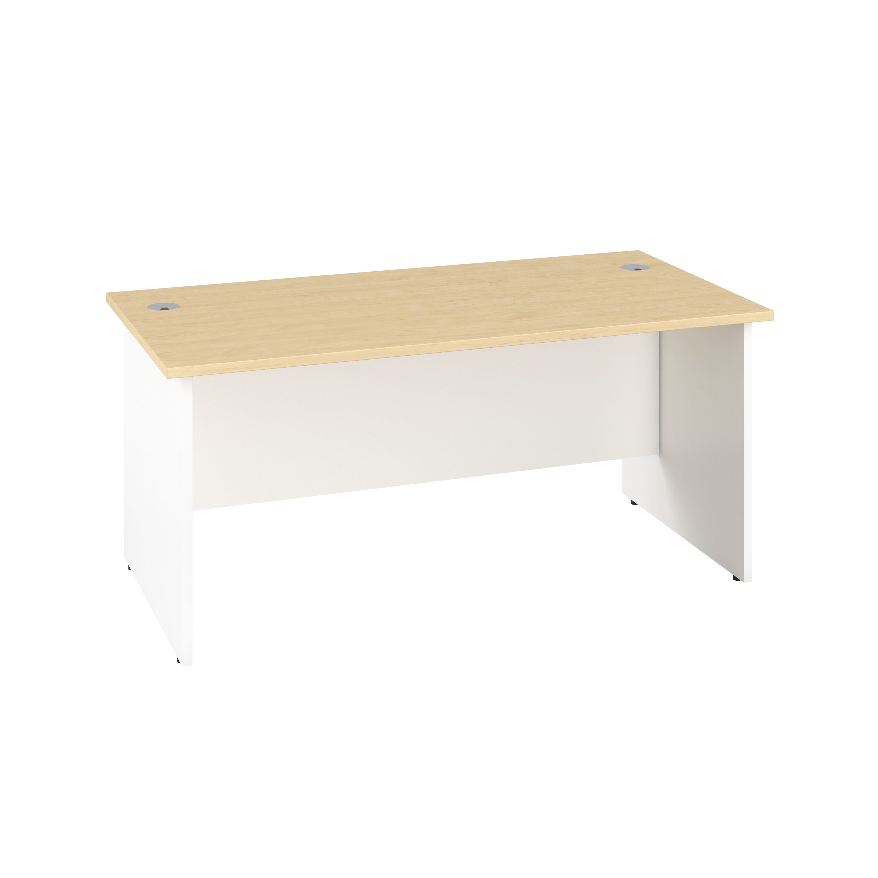 Panel Rectangular Desk: 600mm Deep