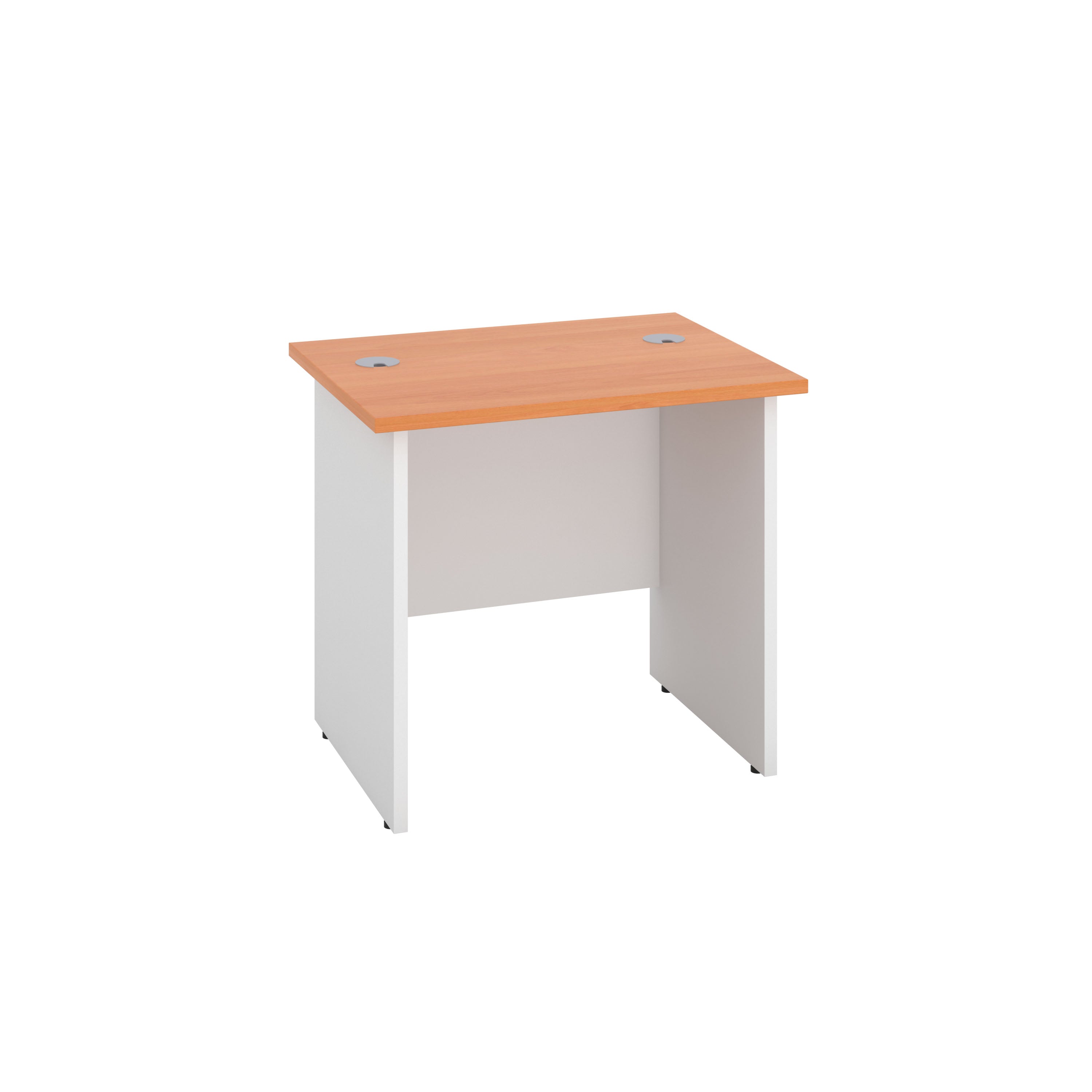 Panel Rectangular Desk: 600mm Deep