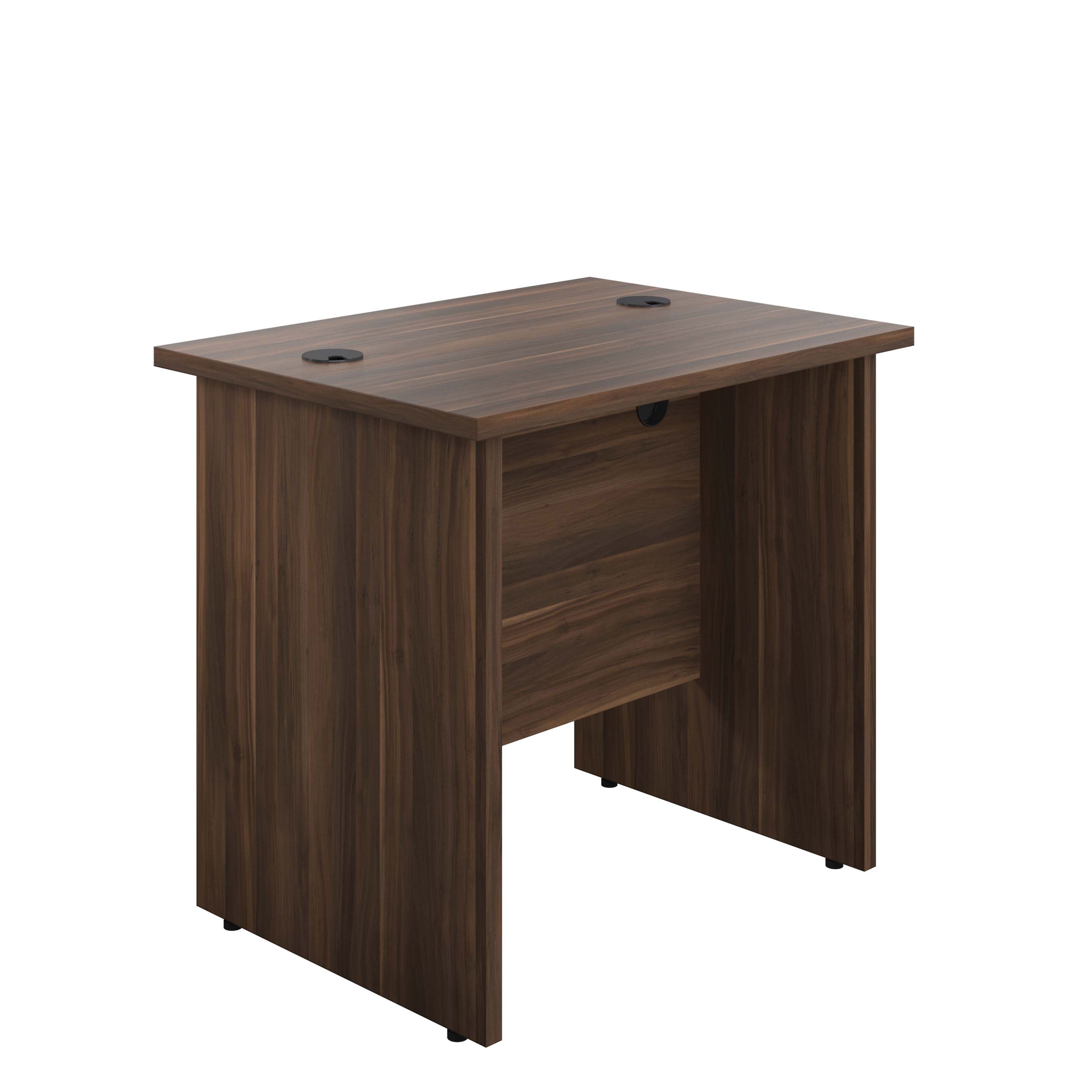 Panel Rectangular Desk: 600mm Deep