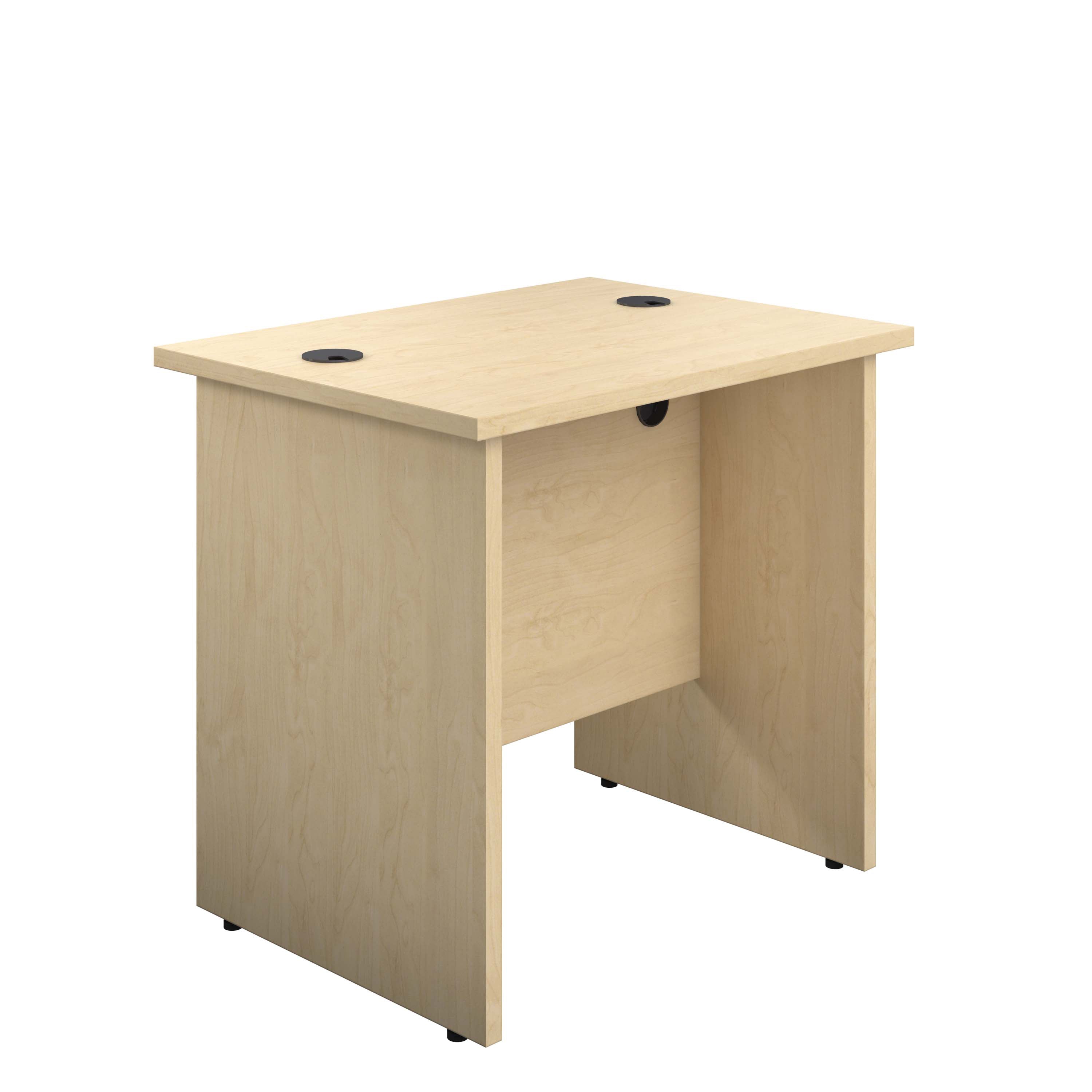 Panel Rectangular Desk: 600mm Deep