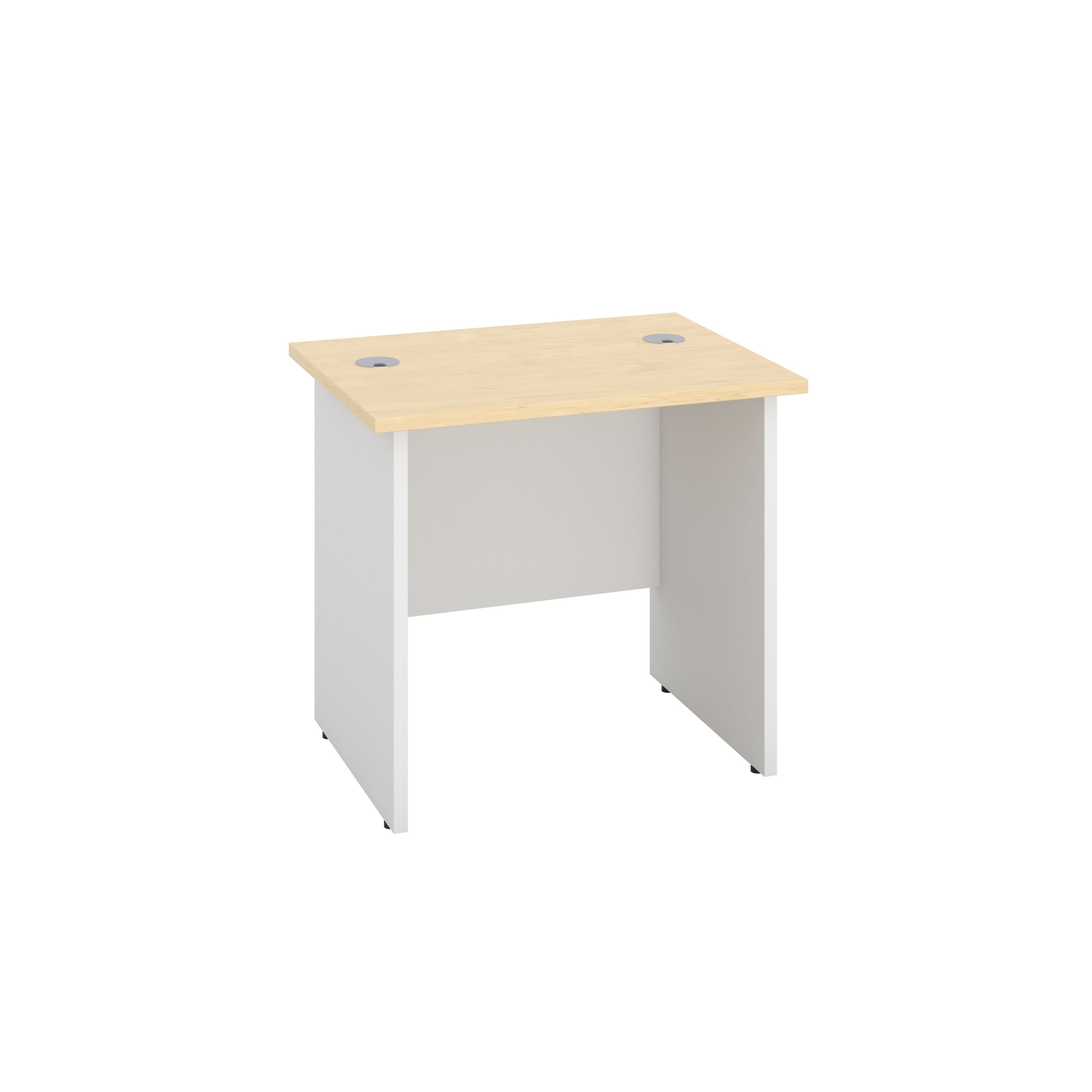 Panel Rectangular Desk: 600mm Deep