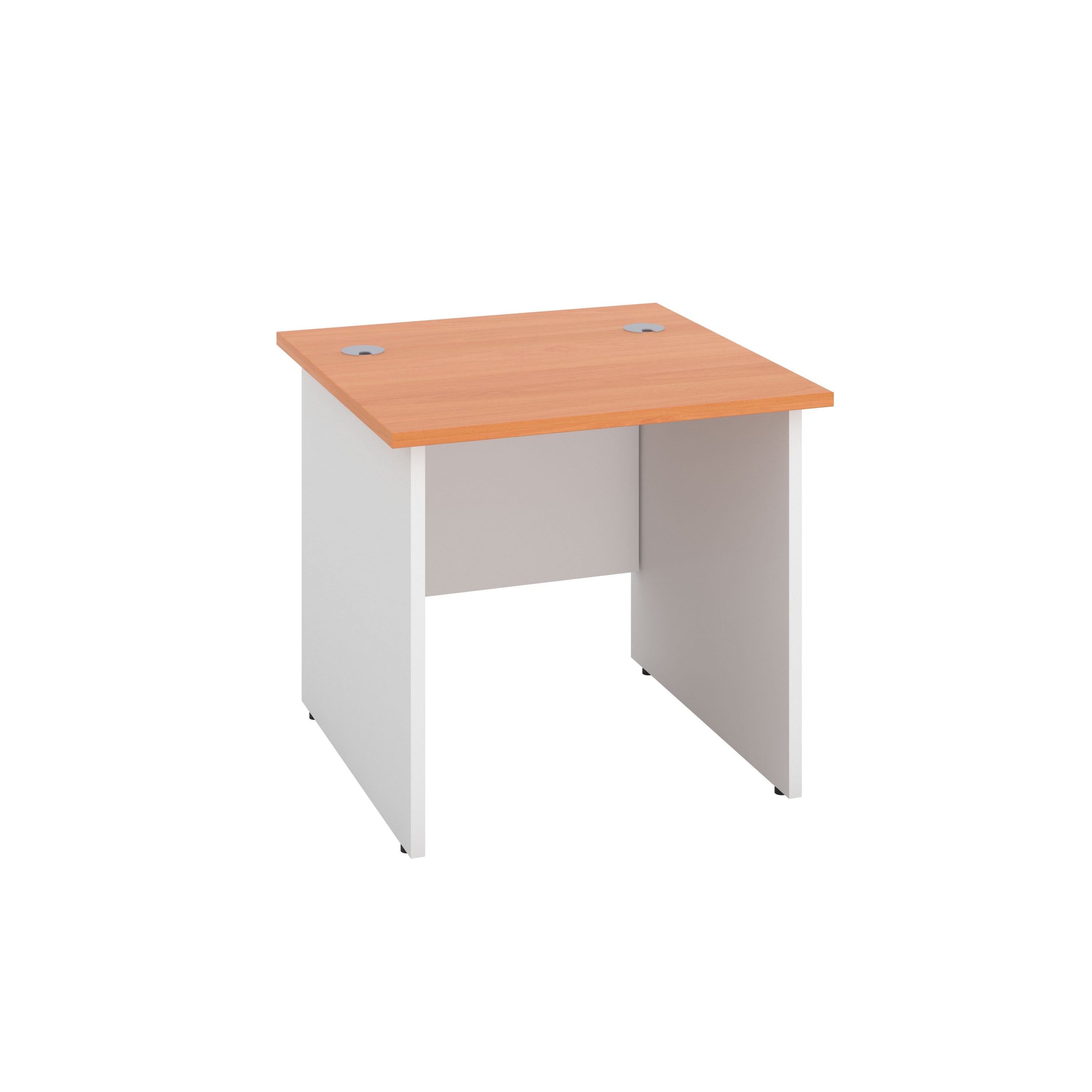 Panel Rectangular Desk: 800mm Deep