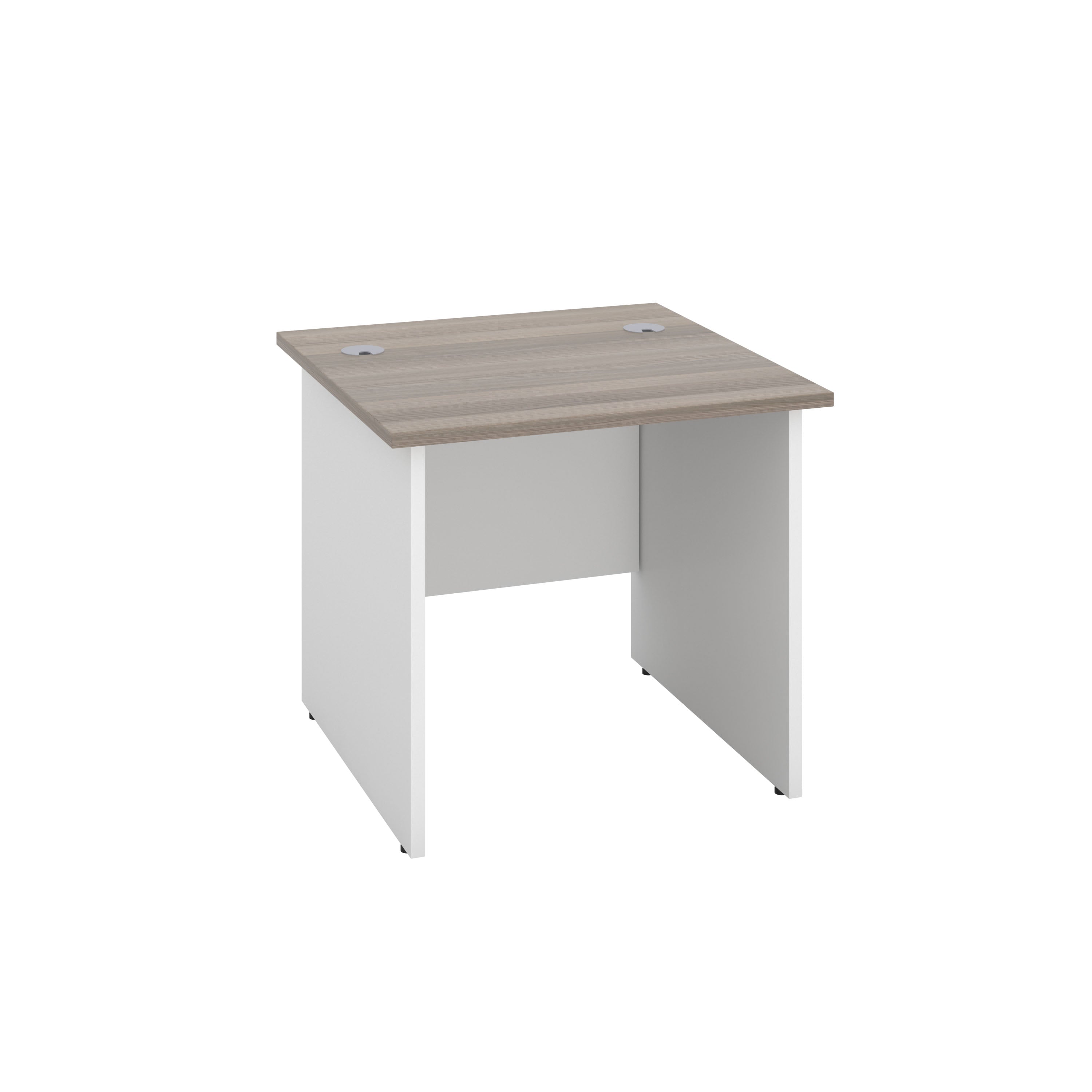 Panel Rectangular Desk: 800mm Deep