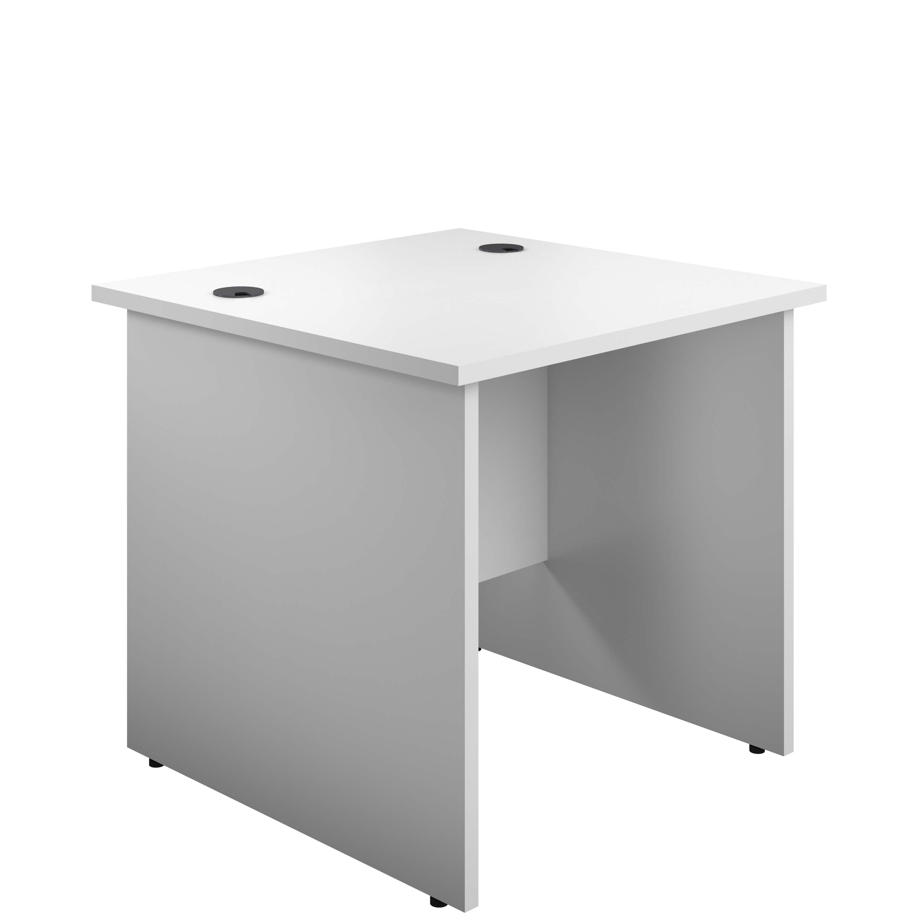 Panel Rectangular Desk: 800mm Deep