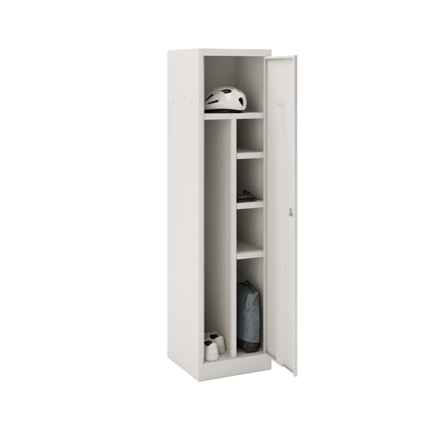 Workwear Combi Locker (Includes 1X Full Width Shelf, 3X Half Width Shelves)