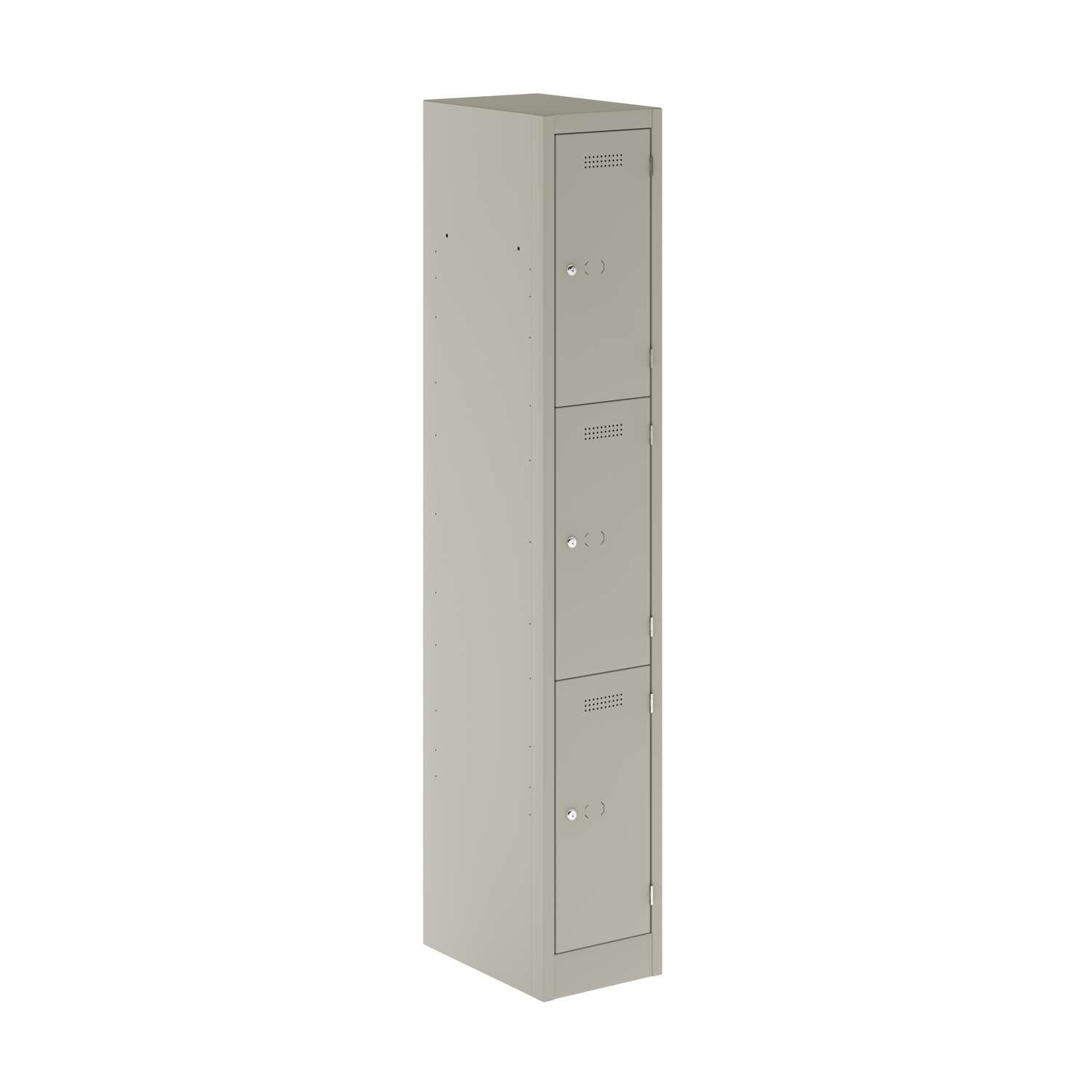 Primary 3 Door Single Locker Column