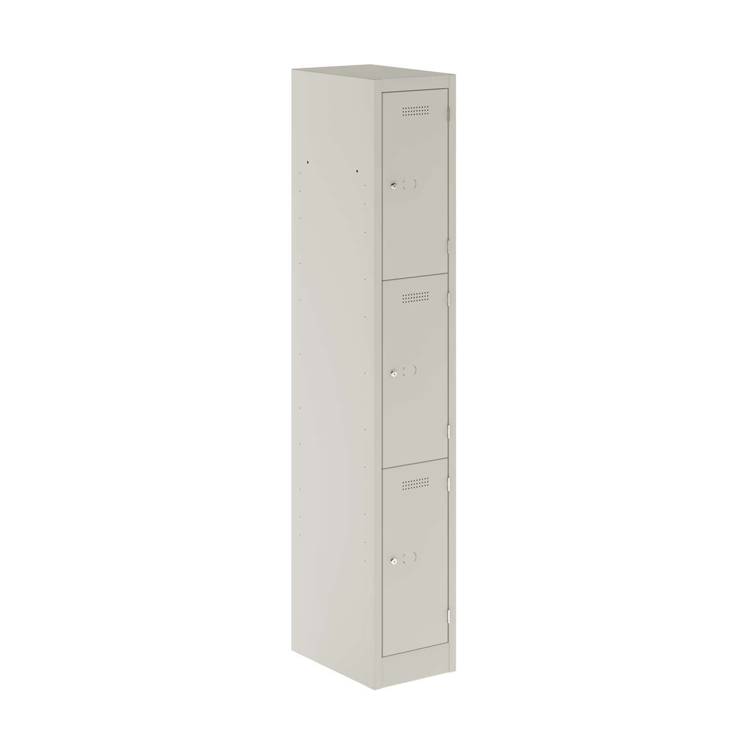 Primary 3 Door Single Locker Column