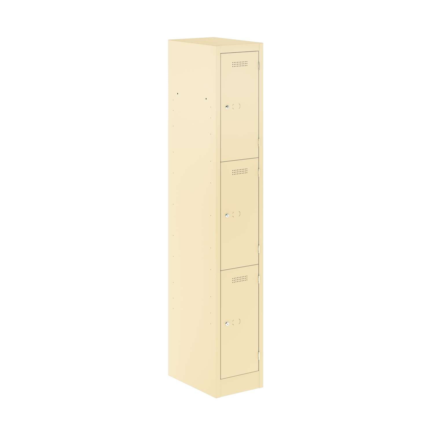 Primary 3 Door Single Locker Column