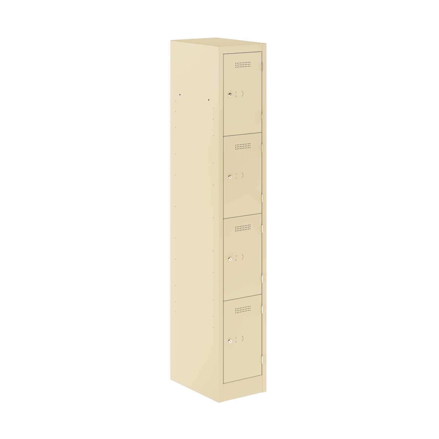 Primary 4 Door Single Locker Column