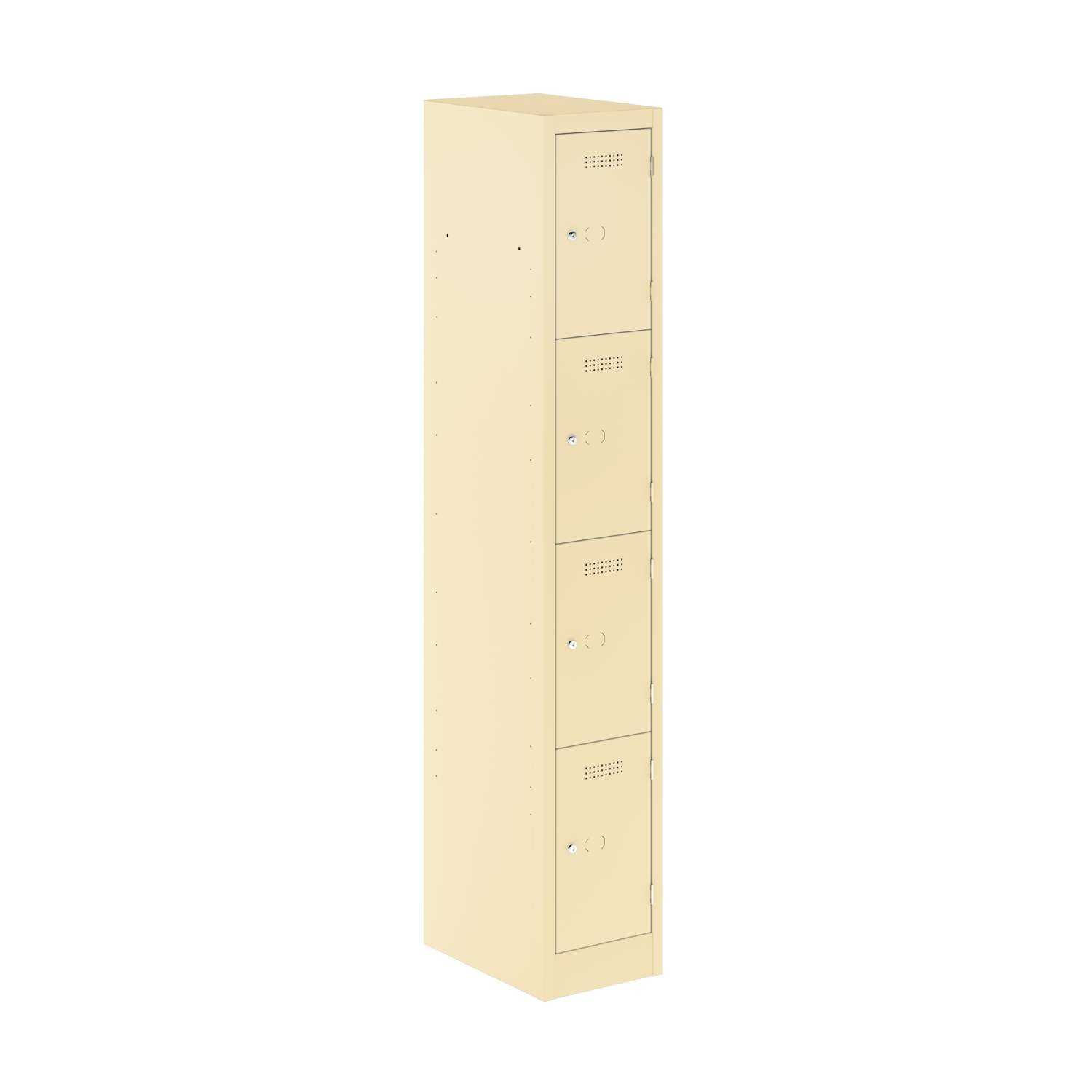 Primary 4 Door Single Locker Column