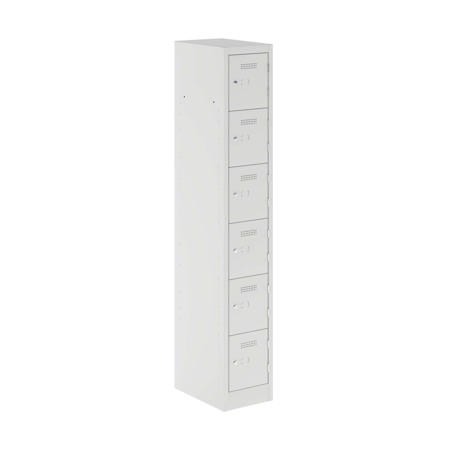 Primary 6 Door Single Locker Column