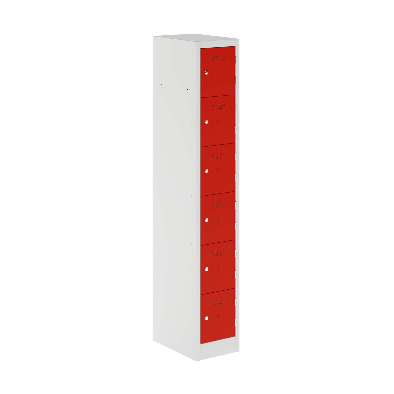 Primary 6 Door Single Locker Column