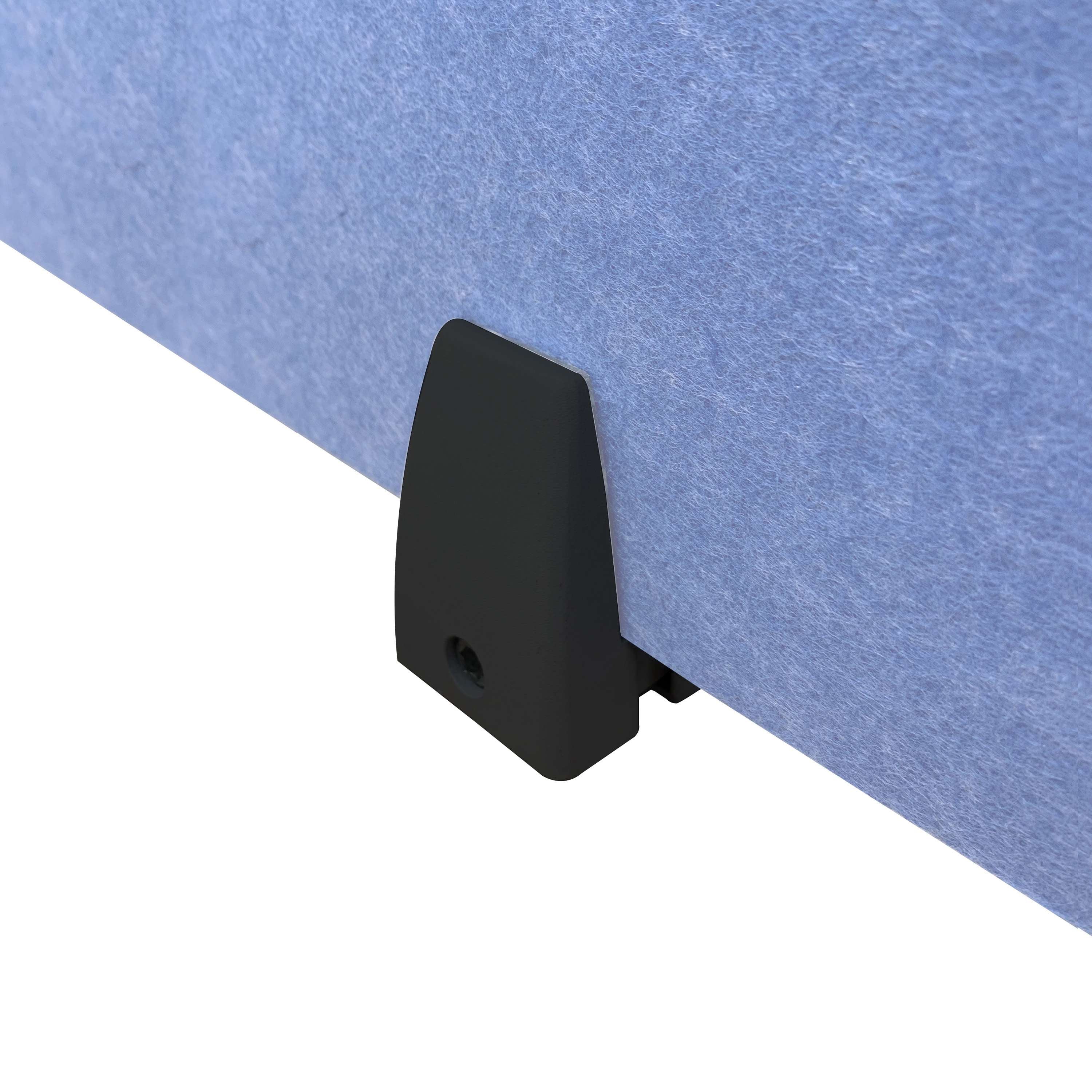 Desk Edge Clamp Screen Holder X 1 Bracket | Black | Pair