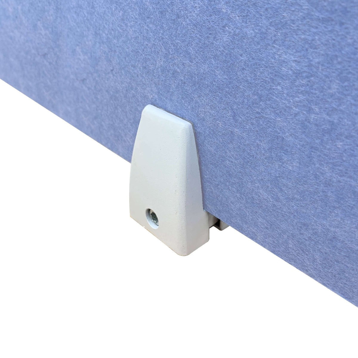 UNDER MOUNT DESK SCREEN BRACKET | WHITE I PAIR