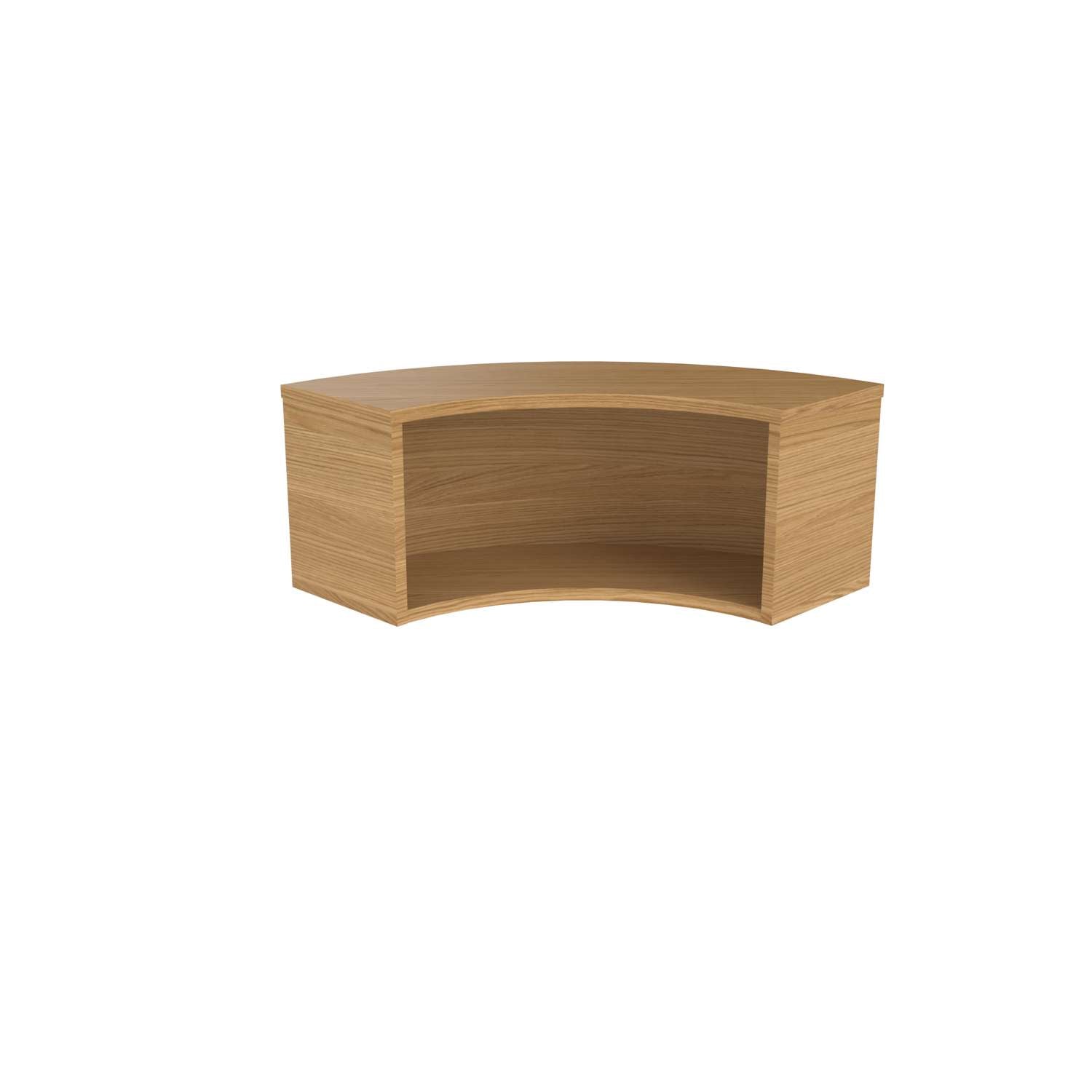 Reception Modular Corner Hutch Unit (FSC)