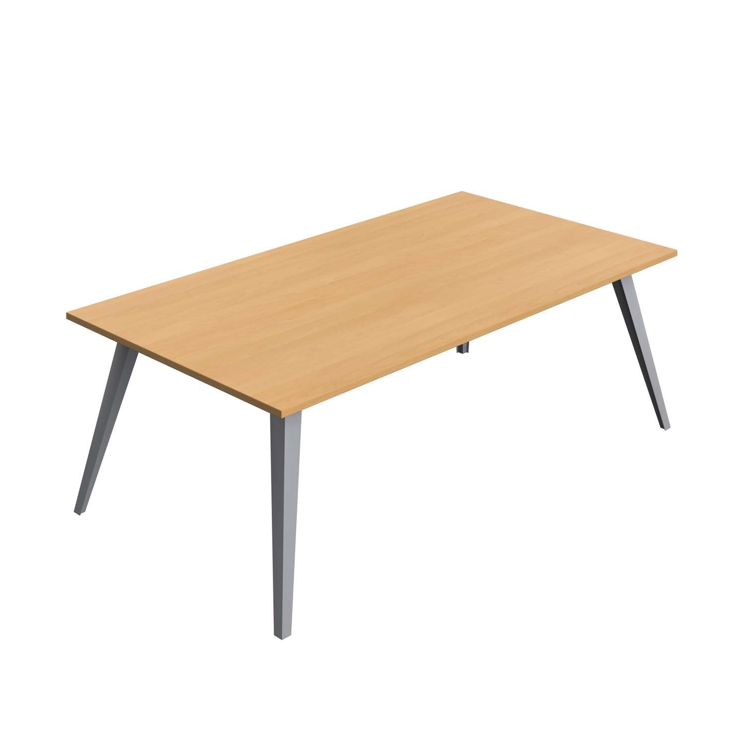 Reflex One Piece Rectangular Conference Table