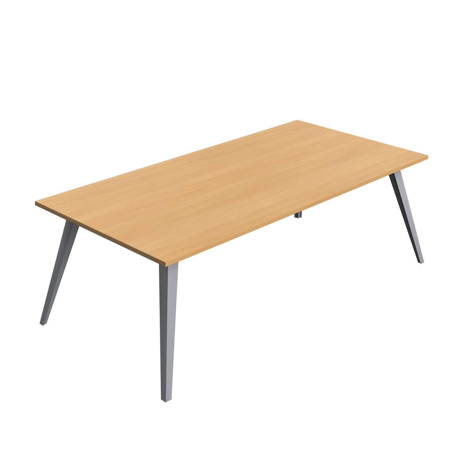 Reflex One Piece Rectangular Conference Table