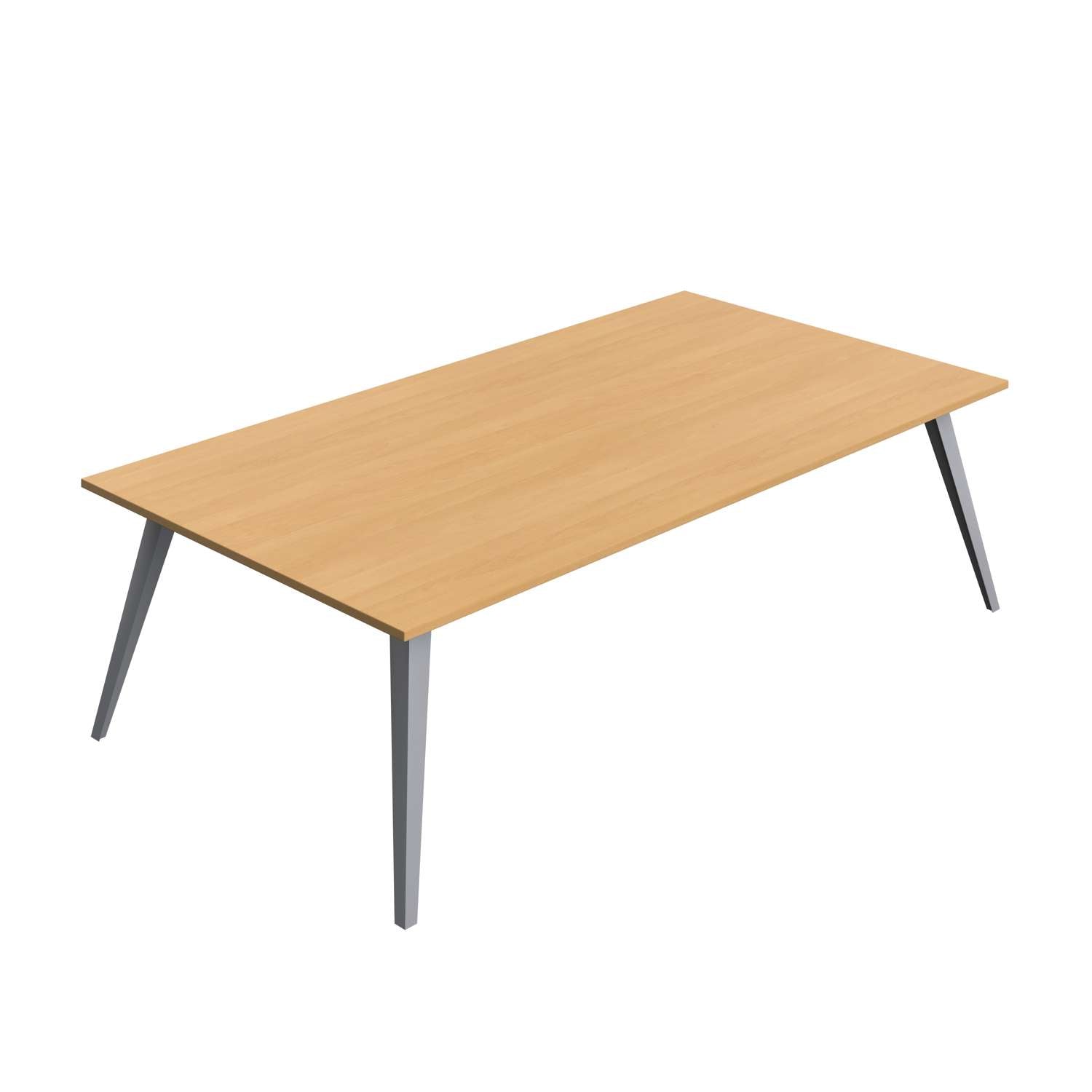 Reflex One Piece Rectangular Conference Table