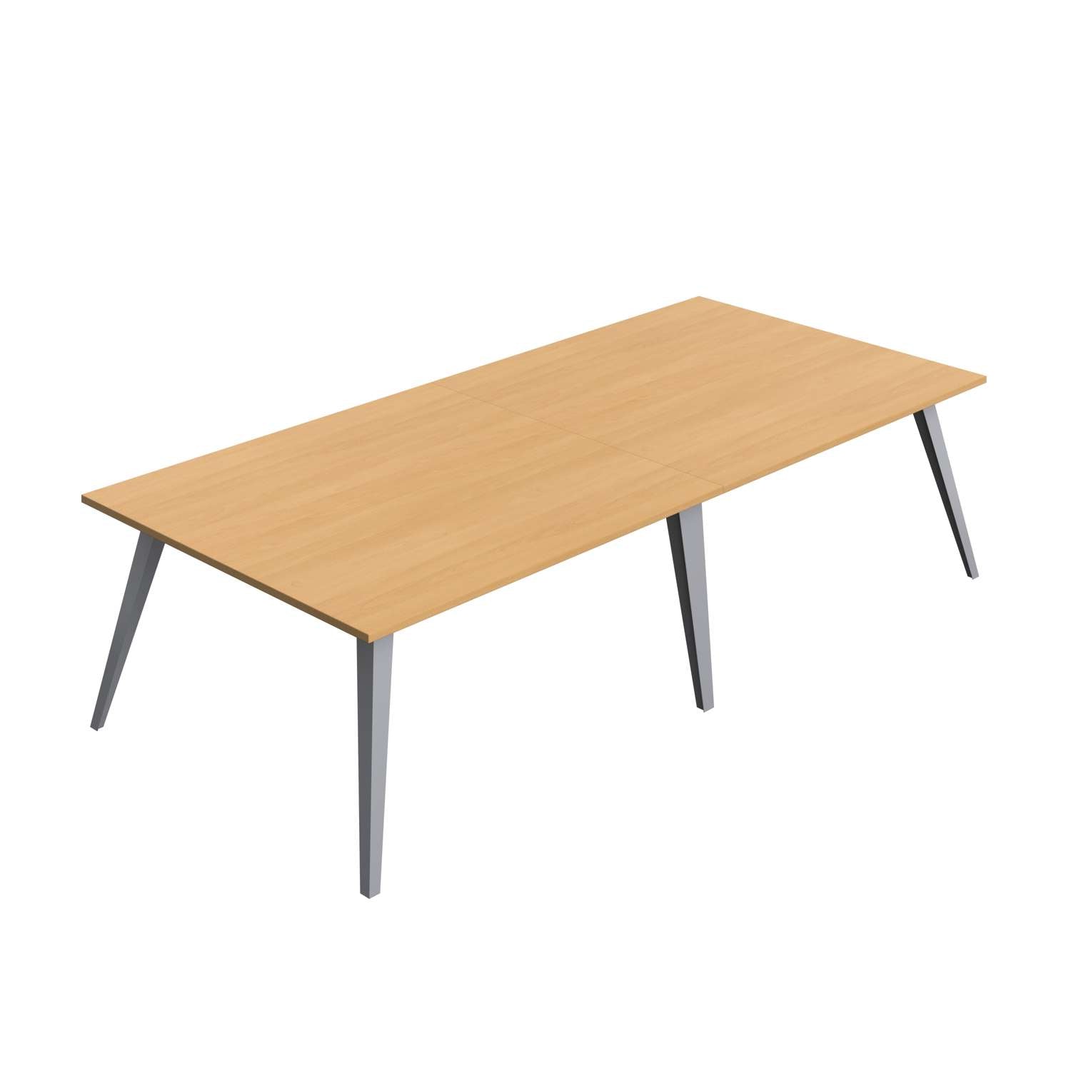 Reflex Two Piece Rectangular Conference Table