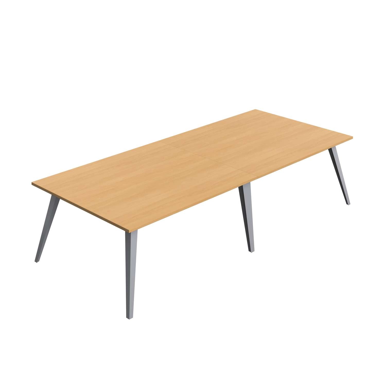 Reflex Two Piece Rectangular Conference Table