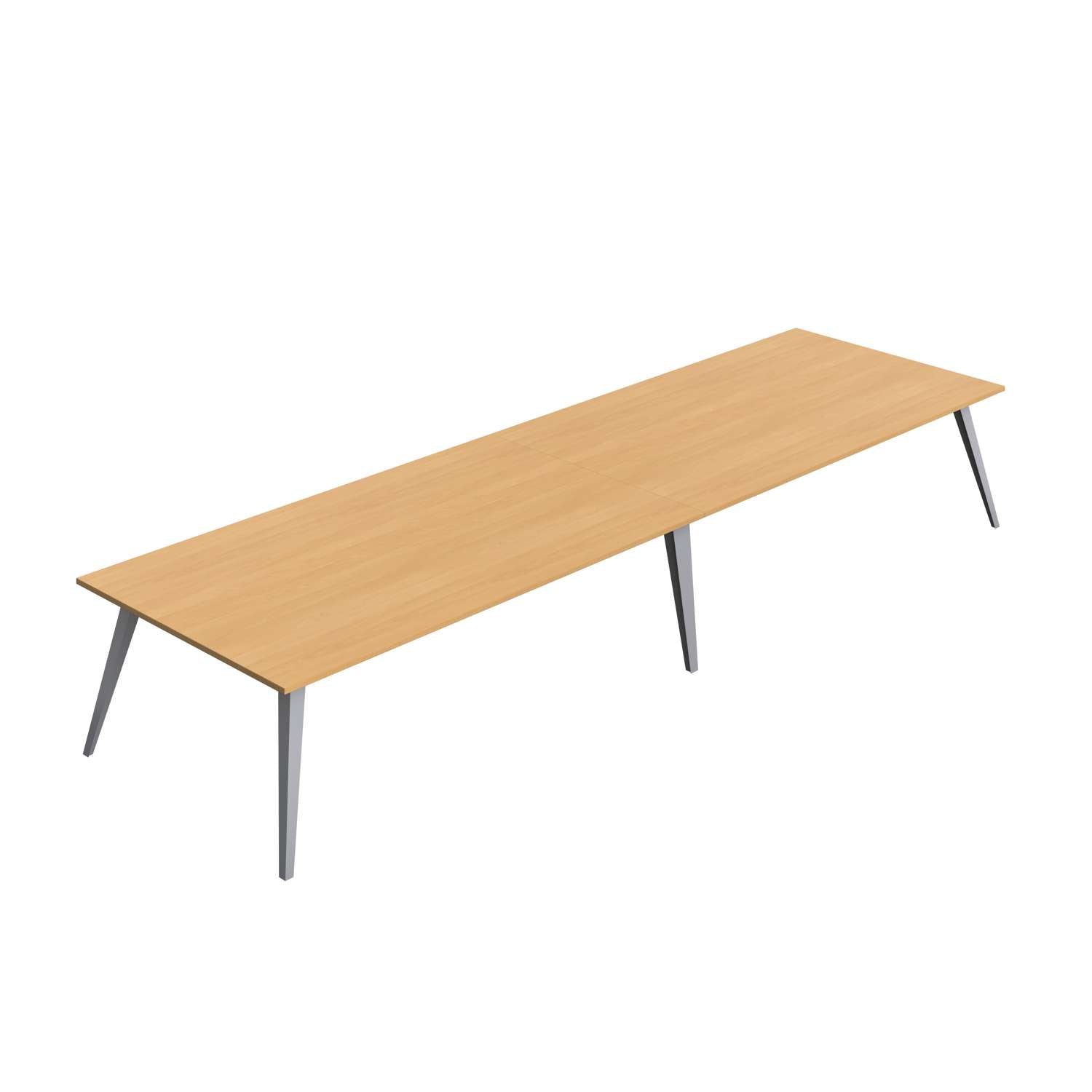 Reflex Two Piece Rectangular Conference Table