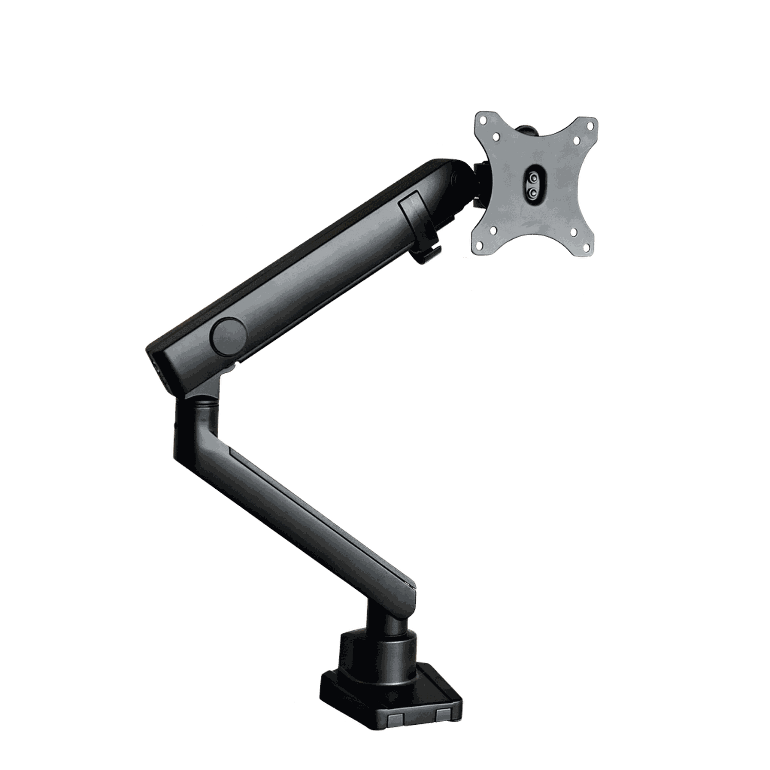 Single Spring Assisted Monitor Arm