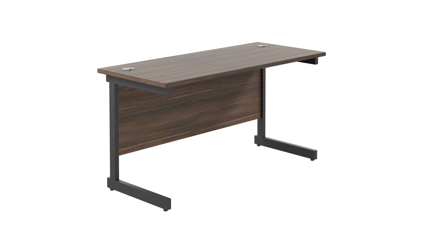 Single Upright Rectangular Desk: 600mm Deep (FSC)