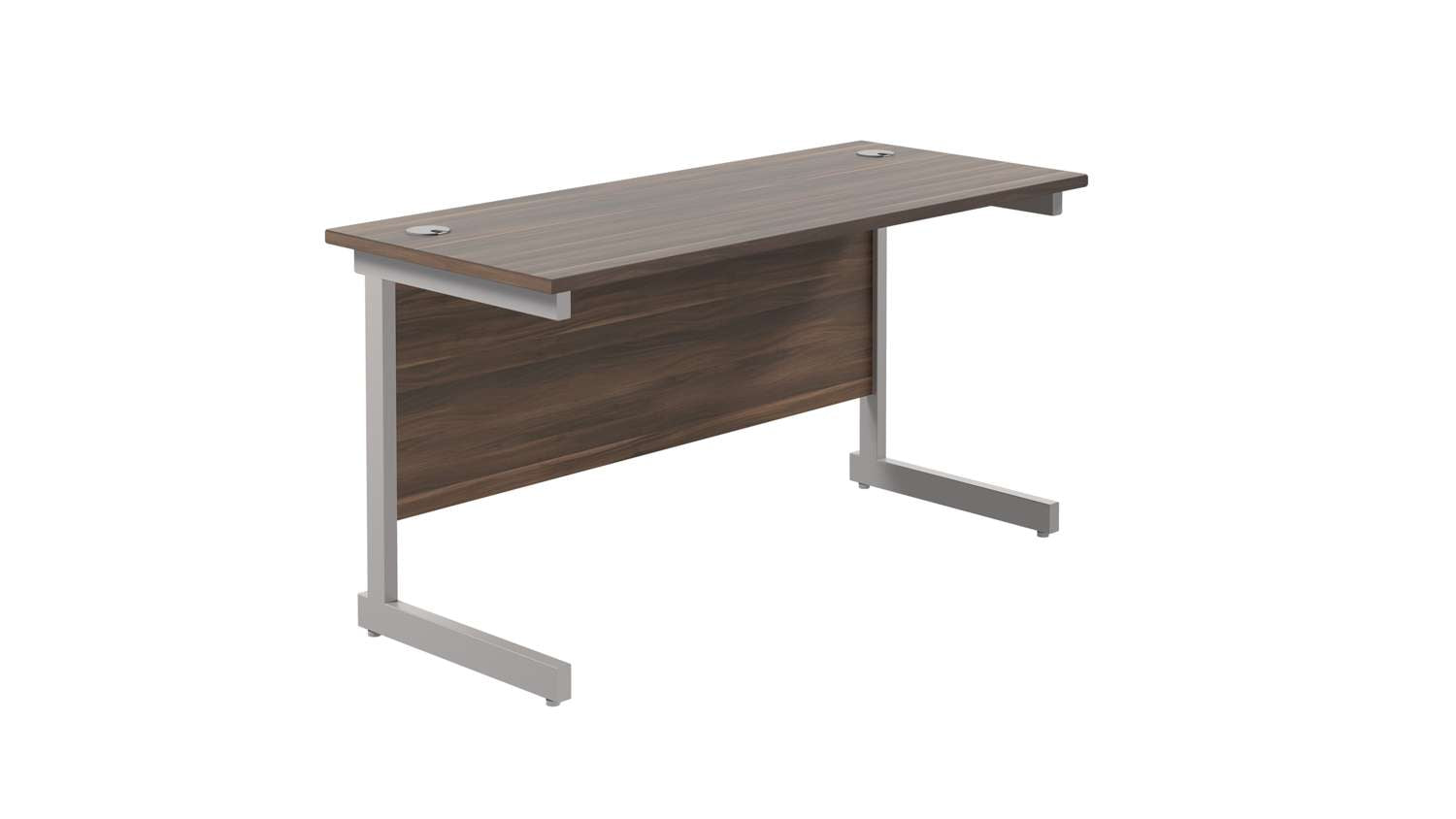 Single Upright Rectangular Desk: 600mm Deep (FSC)