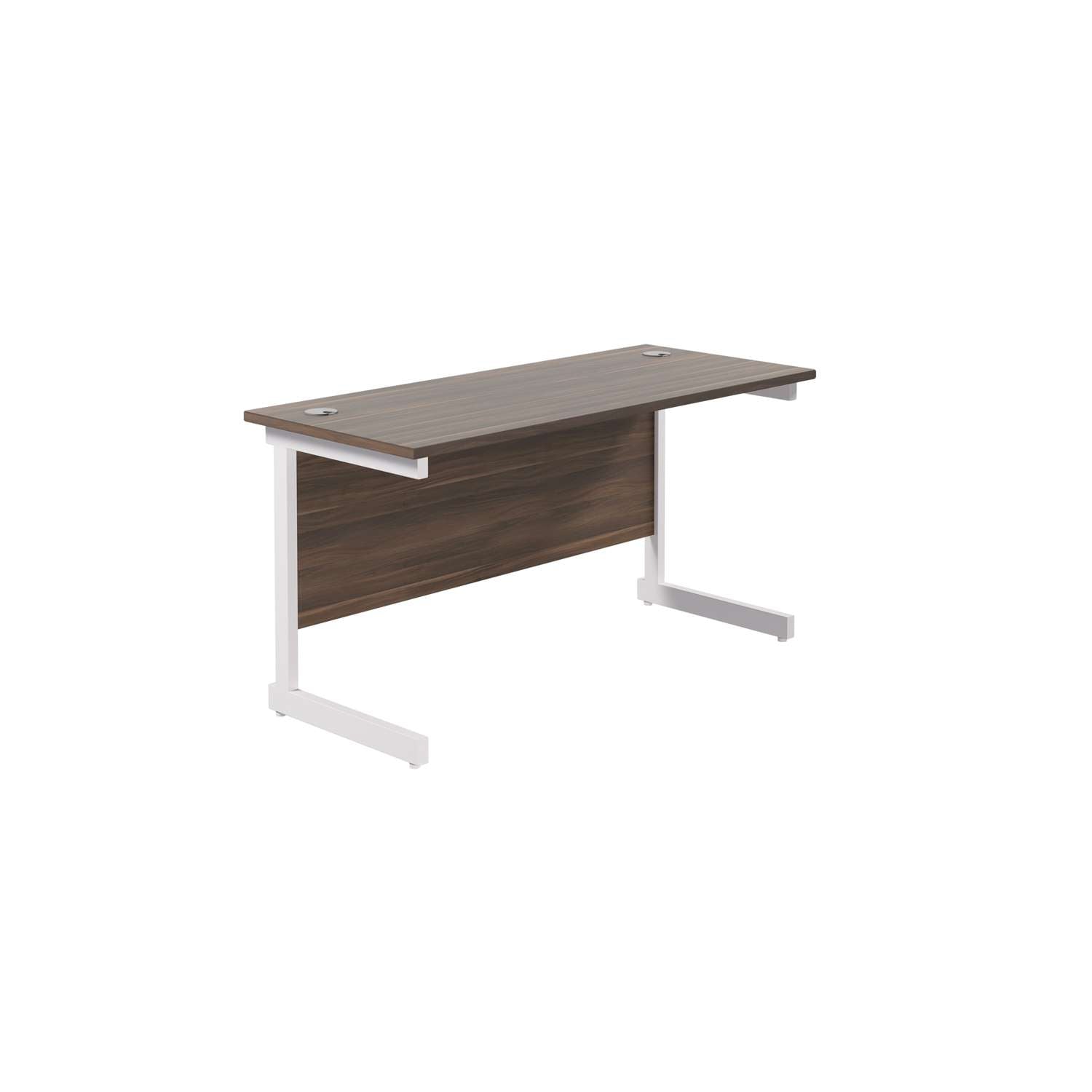 Single Upright Rectangular Desk: 600mm Deep (FSC)