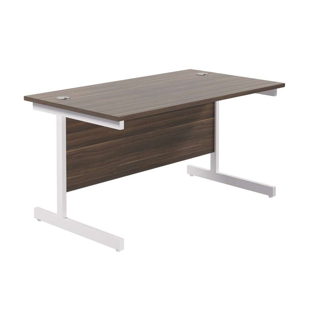 Single Upright Rectangular Desk: 800mm Deep (FSC)