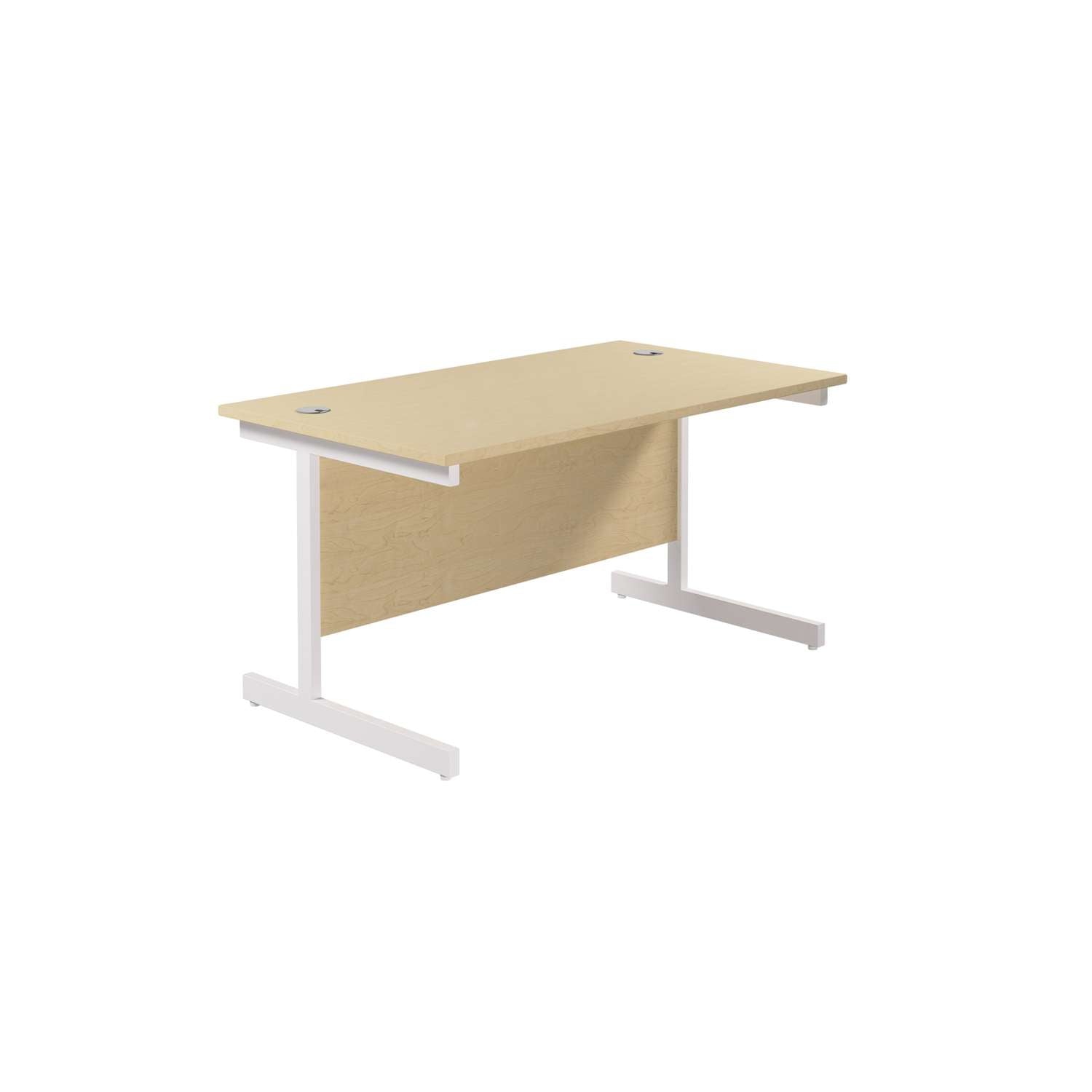 Single Upright Rectangular Desk: 800mm Deep (FSC)