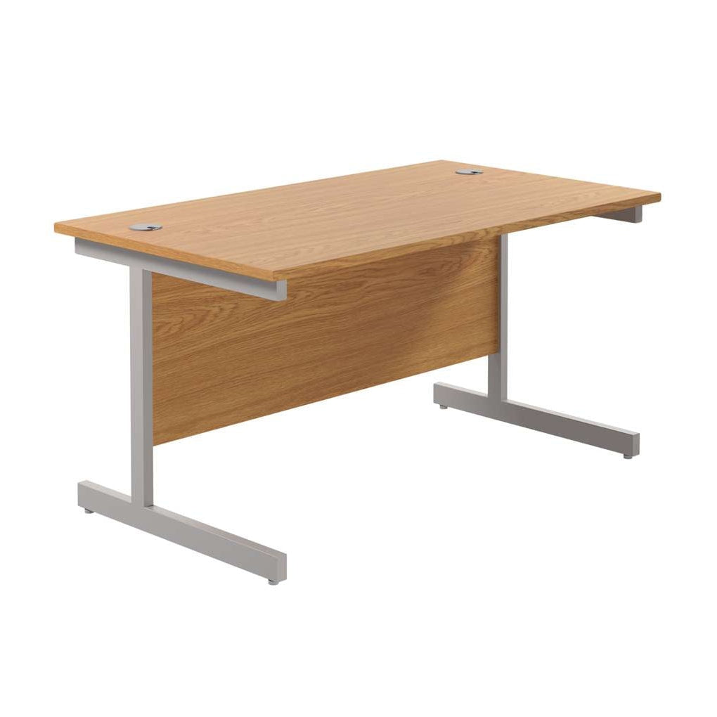 Single Upright Rectangular Desk: 800mm Deep (FSC)