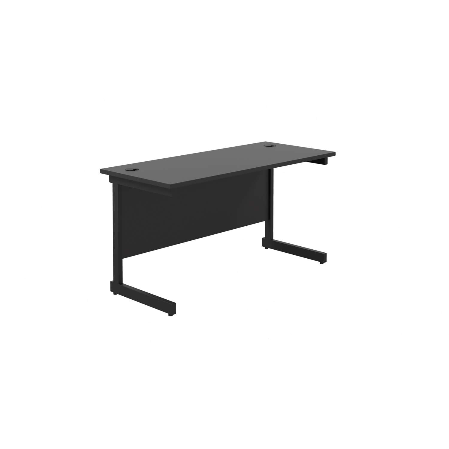 Single Upright Rectangular Desk: 600mm Deep (FSC)