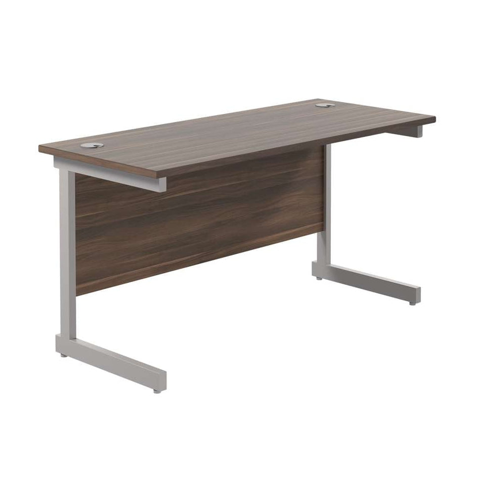 Single Upright Rectangular Desk: 600mm Deep (FSC)