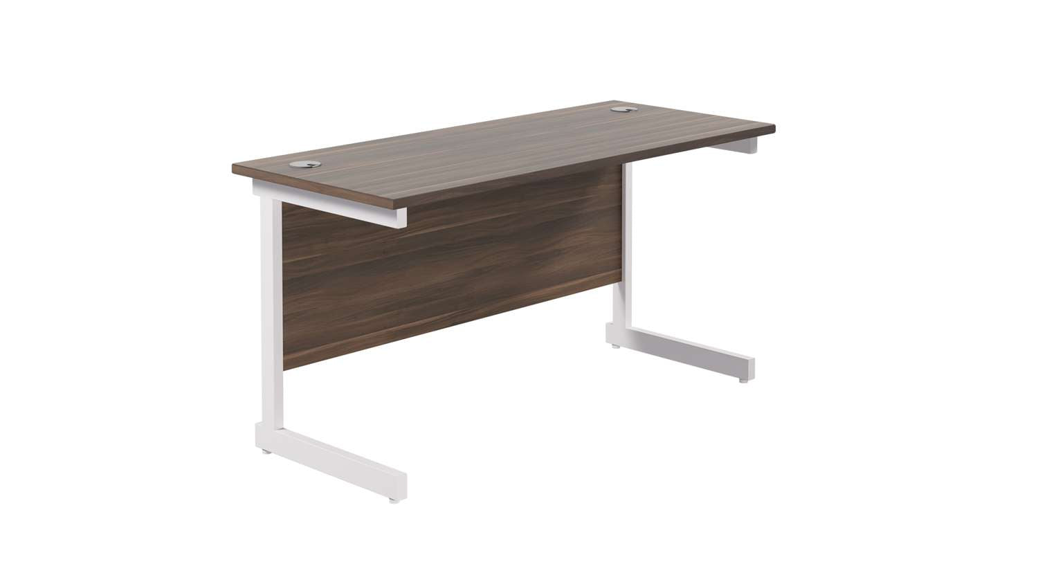 Single Upright Rectangular Desk: 600mm Deep (FSC)