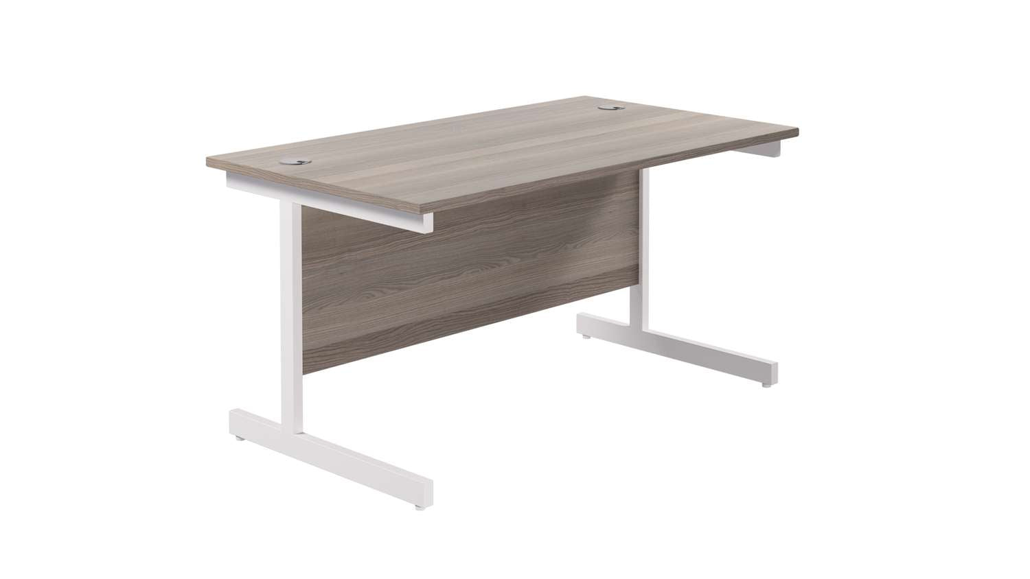 Single Upright Rectangular Desk: 800mm Deep (FSC)