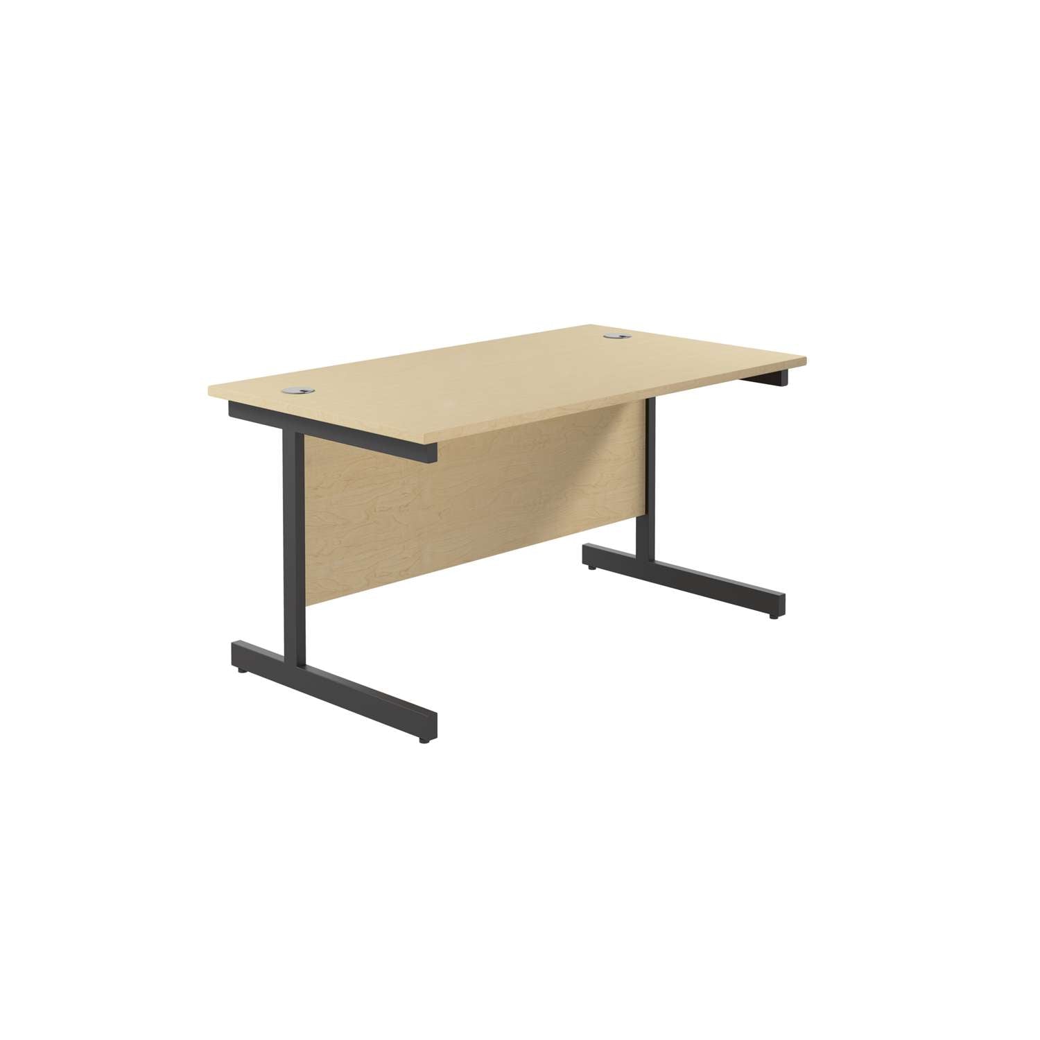 Single Upright Rectangular Desk: 800mm Deep (FSC)