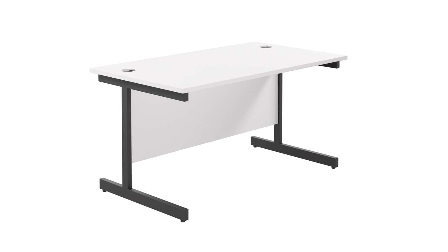 Single Upright Rectangular Desk: 800mm Deep (FSC)