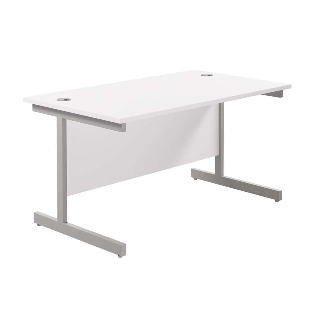 Single Upright Rectangular Desk: 800mm Deep (FSC)