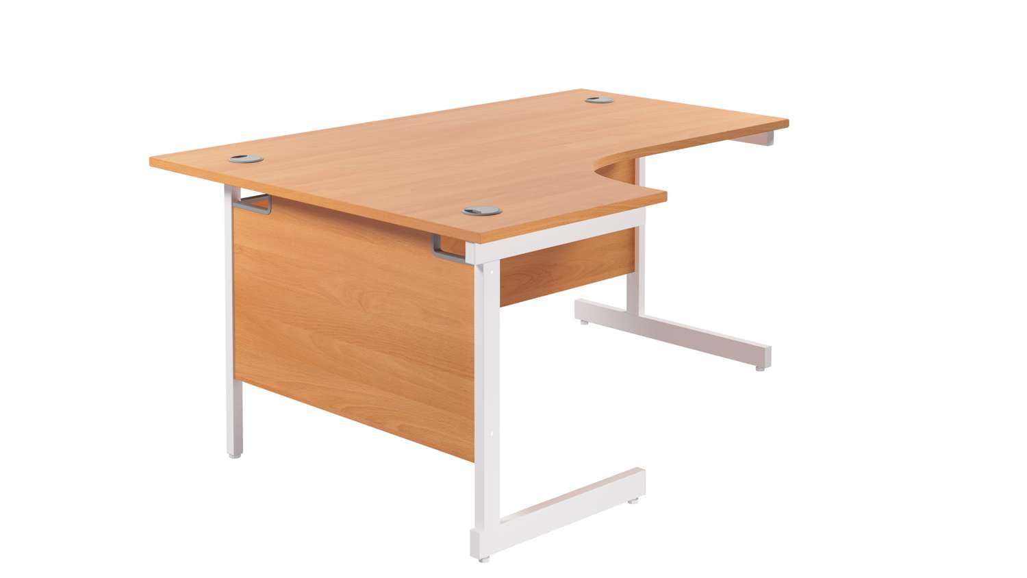 Single Upright Left Hand Radial Desk (FSC)