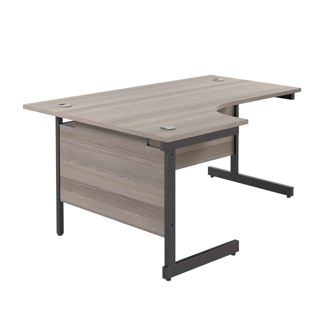 Single Upright Left Hand Radial Desk (FSC)