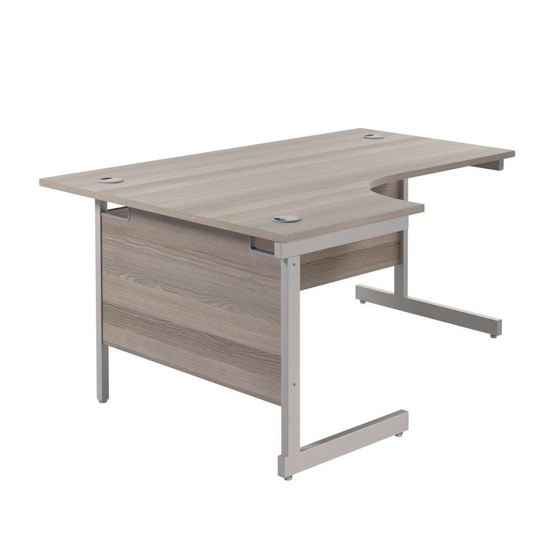 Single Upright Left Hand Radial Desk (FSC)