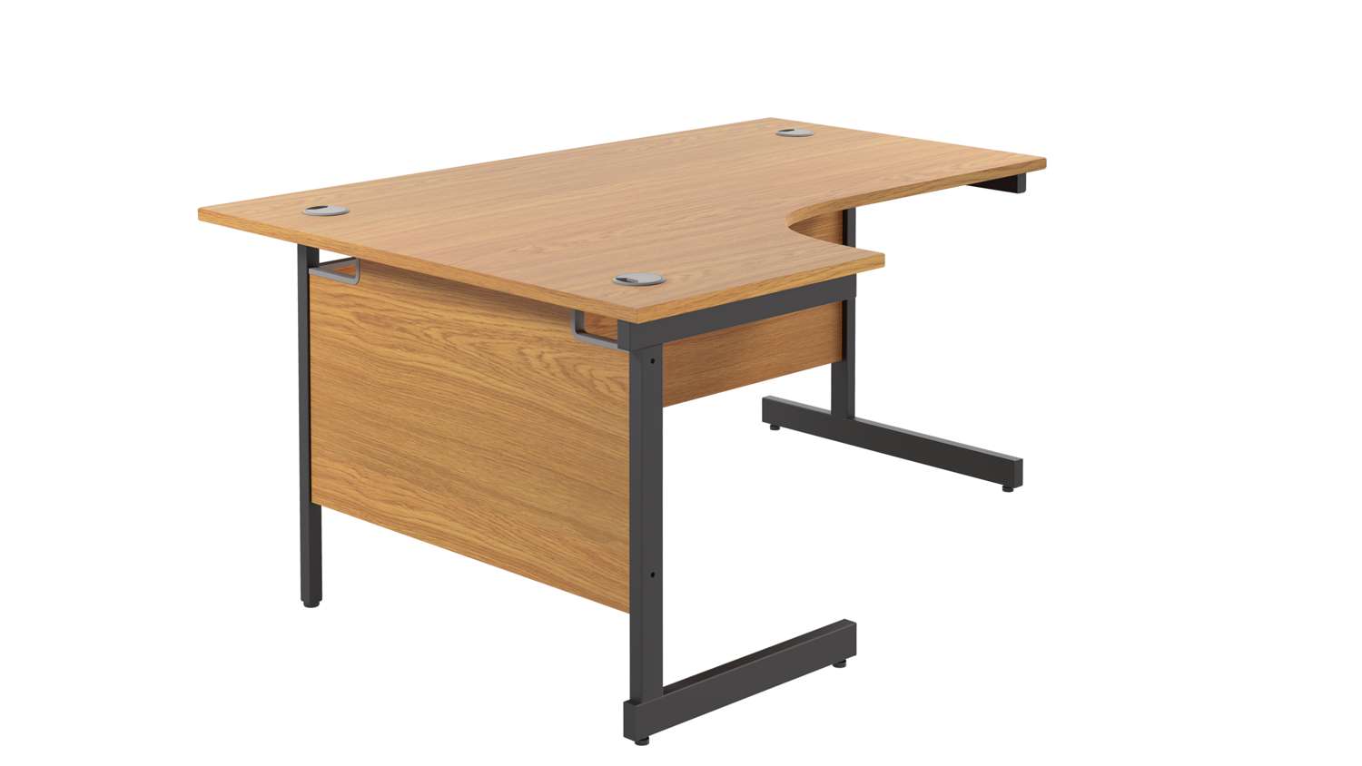 Single Upright Left Hand Radial Desk (FSC)