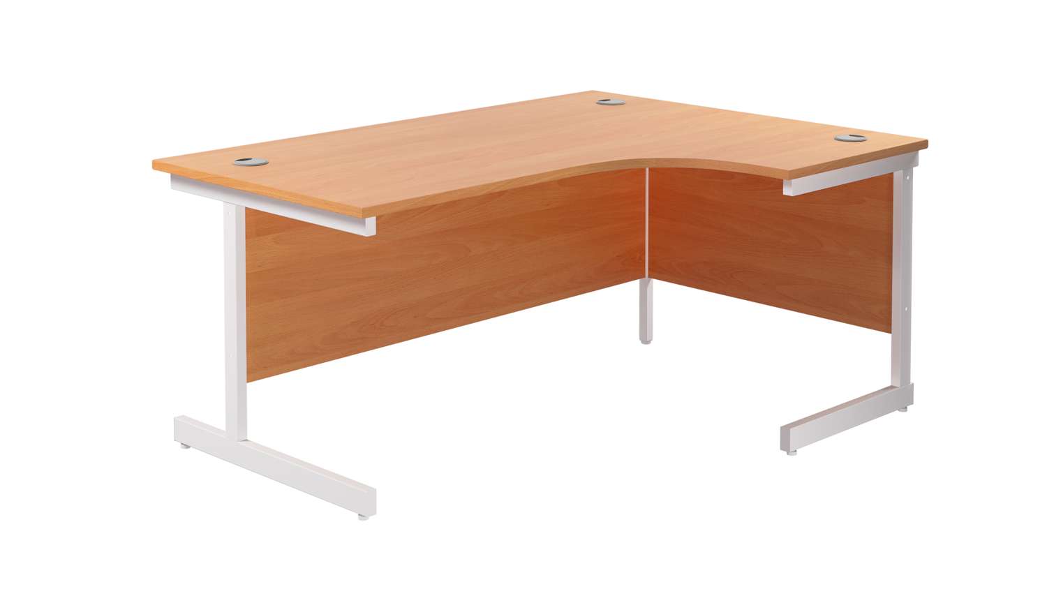 Single Upright Right Hand Radial Desk (FSC)