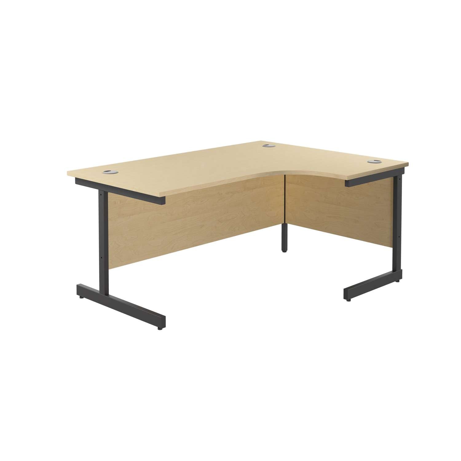 Single Upright Right Hand Radial Desk (FSC)