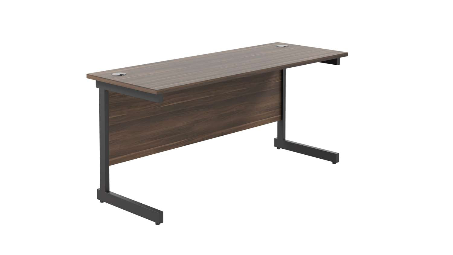 Single Upright Rectangular Desk: 600mm Deep (FSC)