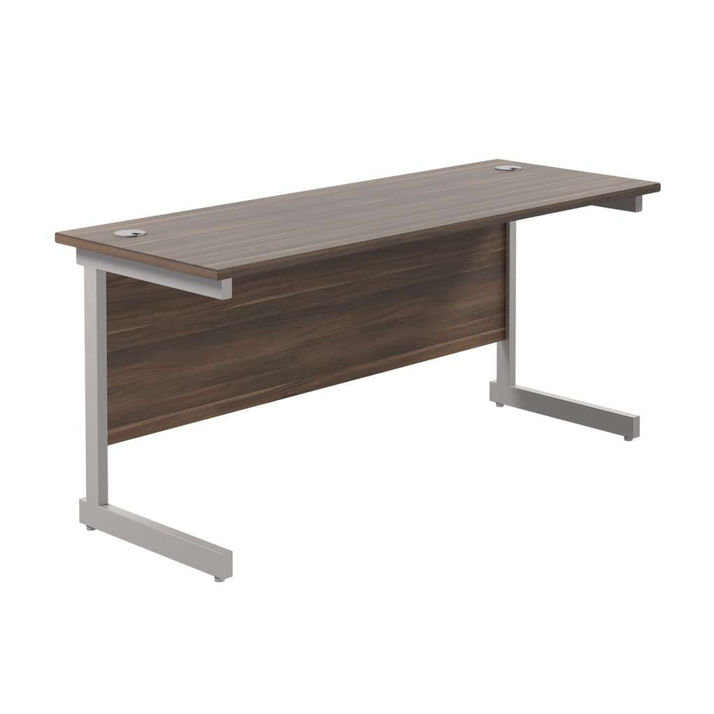 Single Upright Rectangular Desk: 600mm Deep (FSC)