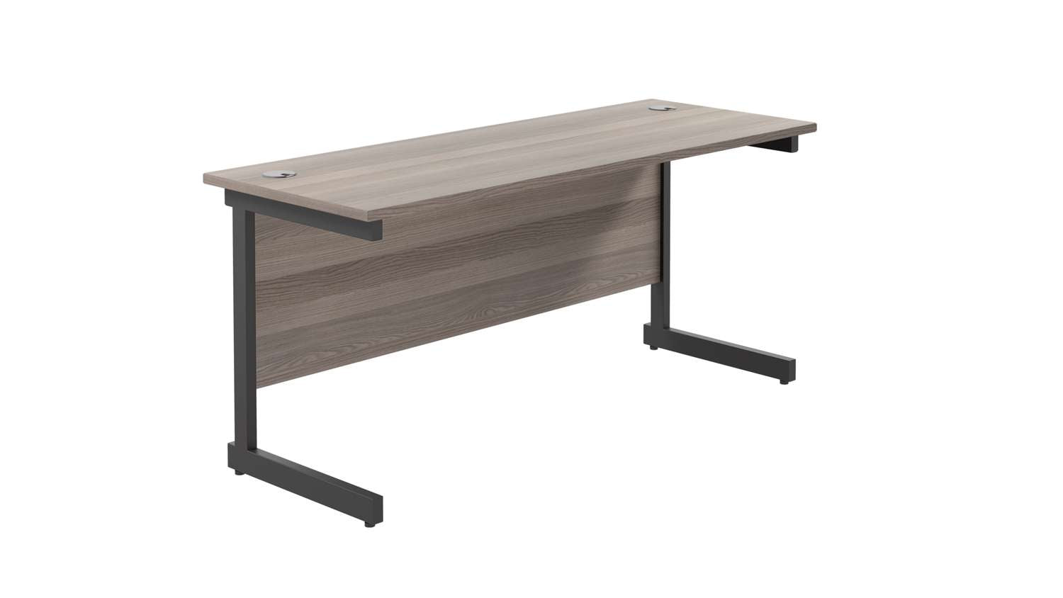 Single Upright Rectangular Desk: 600mm Deep (FSC)